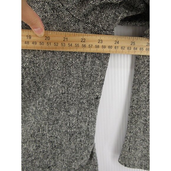 VINTAGE Lands End Sport Coat 44 Long Matka Silk Tweed Blazer 90s - Picture 5 of 12